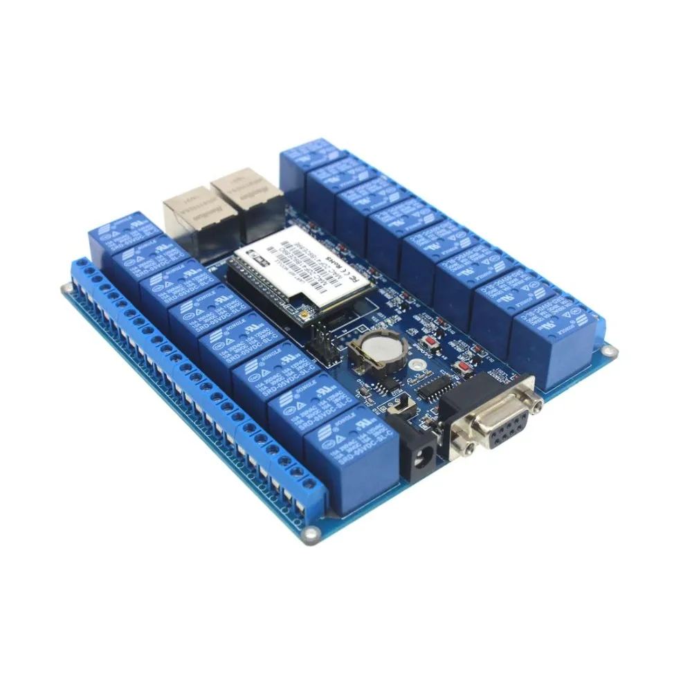 Q14078 HLK SW16 16 канальный Android/смартфон CWiFi реле/WiFi релейный модуль|relay module|module relayrelay