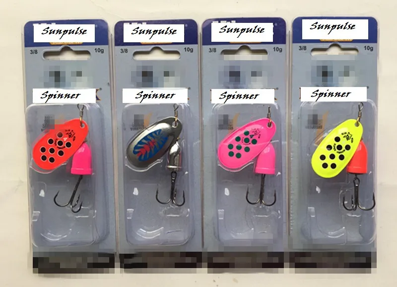 

4#-11g Spinner Bait Fishing Lure Metal Bait Carp Bass Fishing Lure
