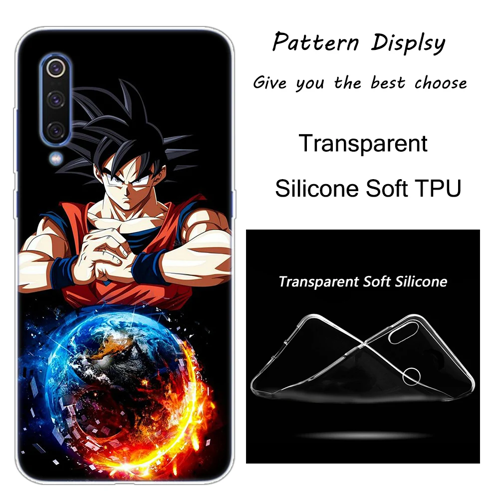Dragon Ball Z Goku Ultra чехол для Xiaomi Pocophone F1 9T 9 9SE 8 A2 Lite A1 A2 Mix3 Redmi K20 7A Note 4 4X5 6 7 Pro S2