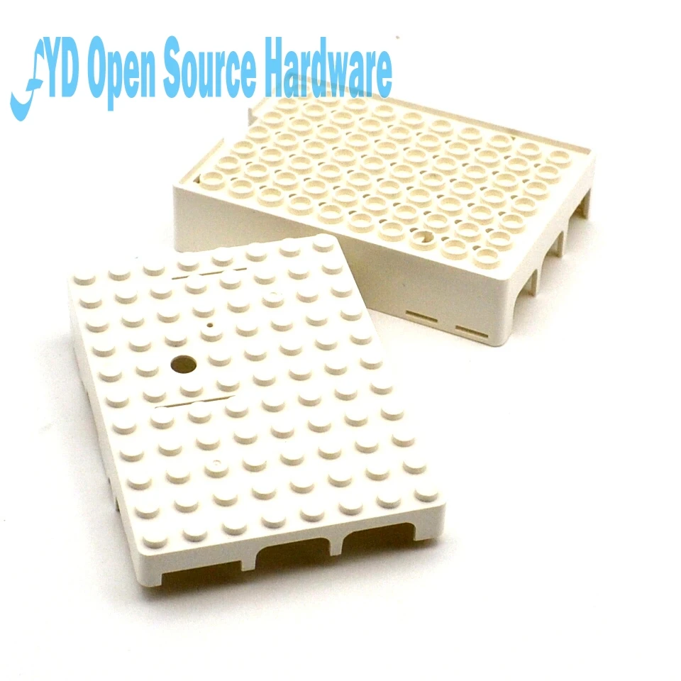 Корпус Raspberry Pi 3 B официальное производство Pi3 и Pi2 поколение белых строительных