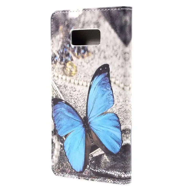 Wonderfultry Cover Coque For Galaxy S8 Plus Patterned Wallet Stand Flip PU Leather Accessory Case Capa for Samsung | Мобильные