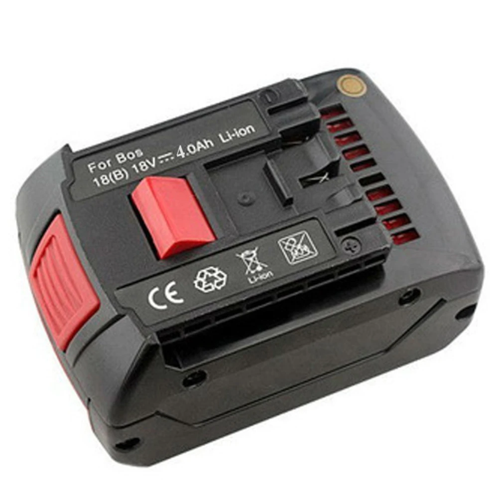 Замена литий-ионной батареи 18 В 4,0 Ач для Bosch GSR18-Li BAT609 BAT618 2607336236 BAT609G BAT618G 17618 37618 DGSH181 JSH180 и др.
