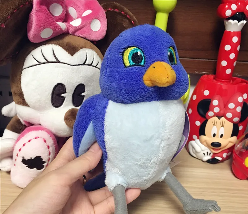 Оригинальный София первая синяя птица Mia красная Робин Симпатичные мягкие вещи