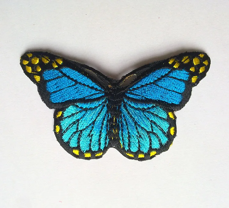4 5*7 5 см многоцветная маленькая бабочка вышивка утюжок и шитье патч с