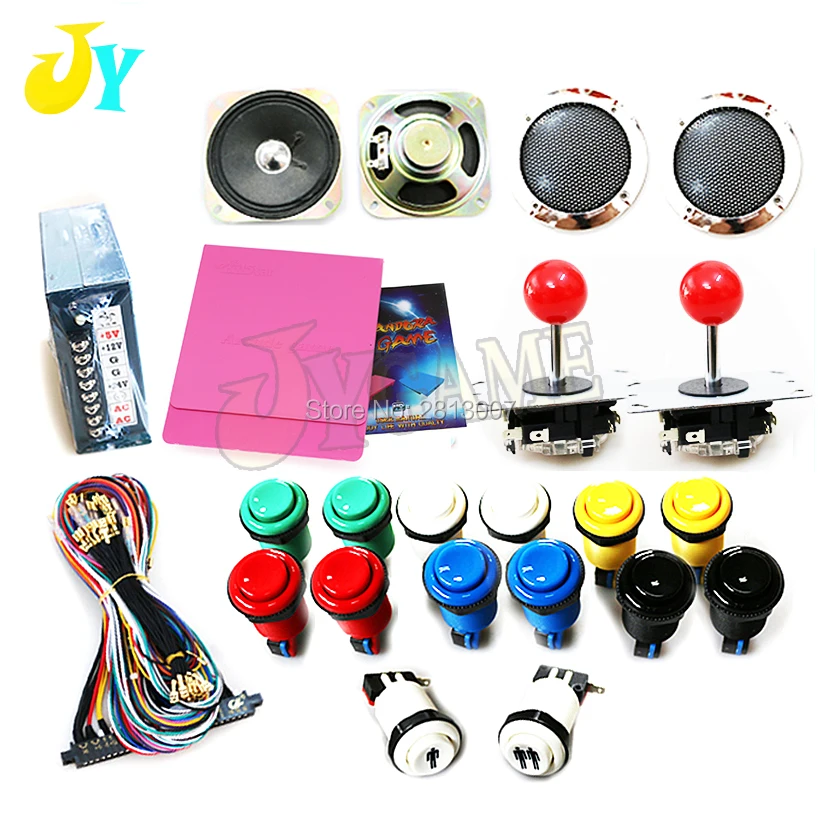 Jamma MAME аркадных комплект DIY с HD HDMI/VGA/CGA 1299 в 1 настольная игра копия SANWA джойстик 28 мм