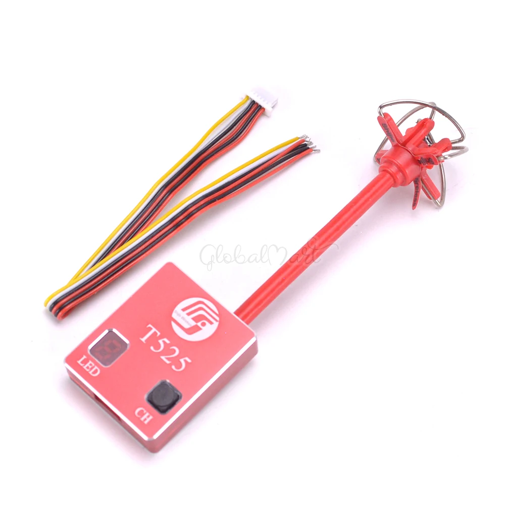 Skyzone FPV 5 8G SJ-T525 T525 40CH 25 МВт до 600 мВт Реверсивный переключаемый передатчик RHCP 7V-24V