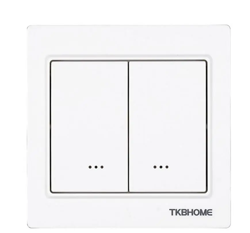 Настенный 3 ходовой переключатель TZ57 Zwave plus для системы управления освещением
