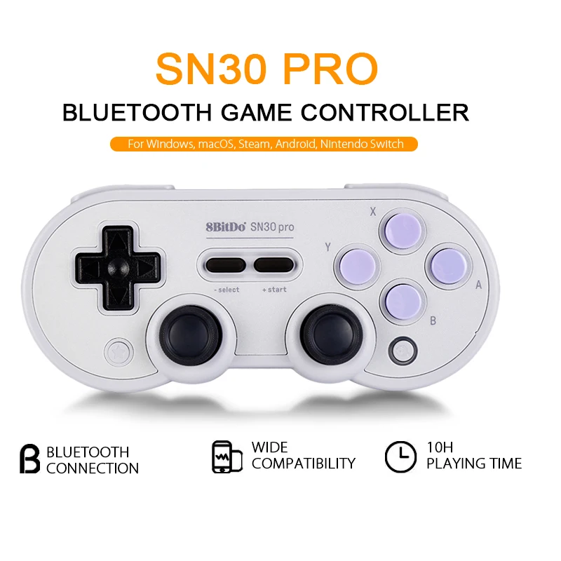 8 битдо SN30 Pro/SN30 беспроводной Bluetooth игровой контроллер радуга цвет поддержка Nintendo