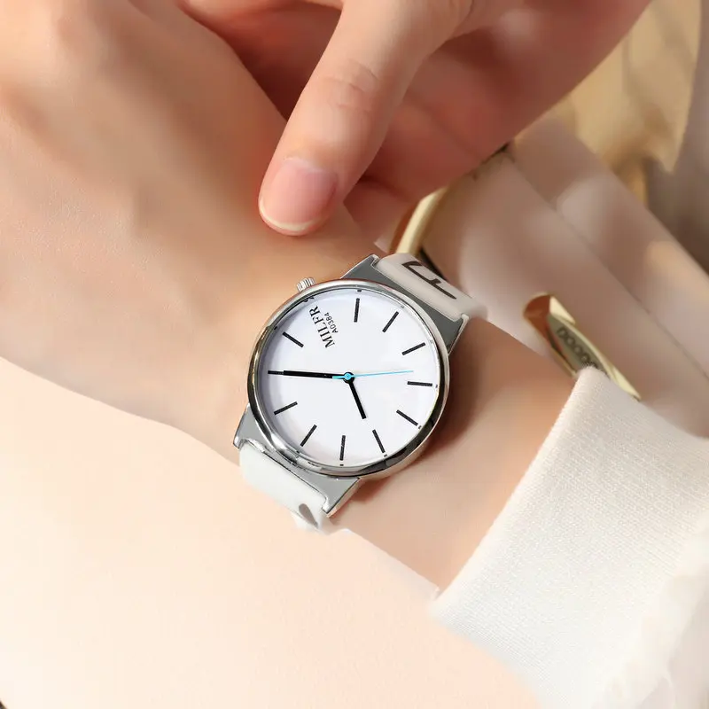 Женские Романтические часы Relojes Mujer креативные силиконовые Милые ЖЕНСКИЕ