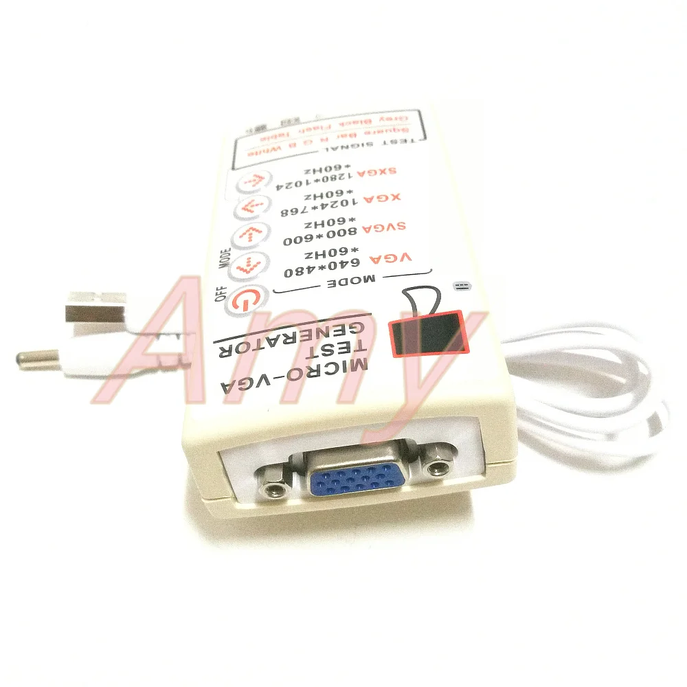 New LCD test instrument TV projector maintenance tool VGA signal source display generator | Instrument Parts &amp Accessories
