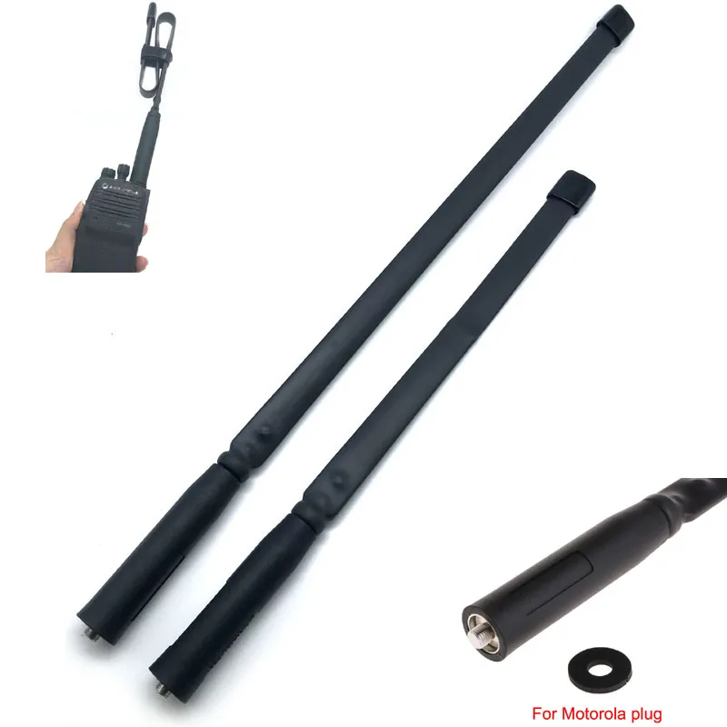 CS тактическая Двухдиапазонная VHF UHF 144/430 МГц Складная антенна для Motorola GP328 GP3688 HT750