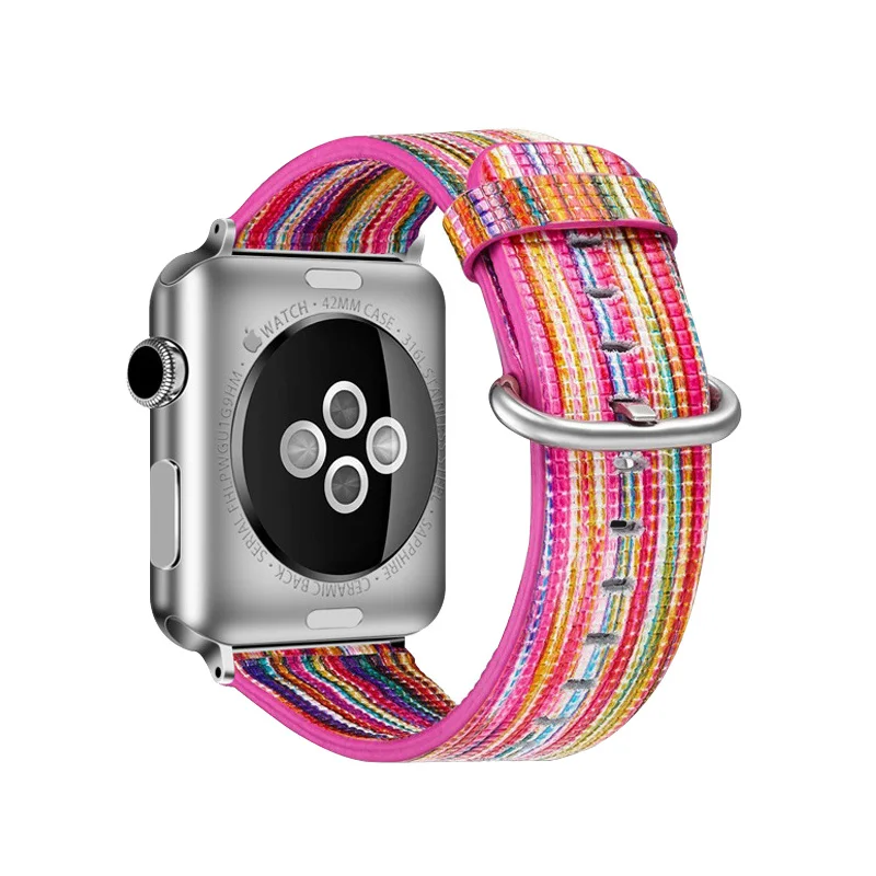 42 мм ремешок для часов apple watch из натуральной овечьей кожи iwatch 1 2 3 4 сменный смарт