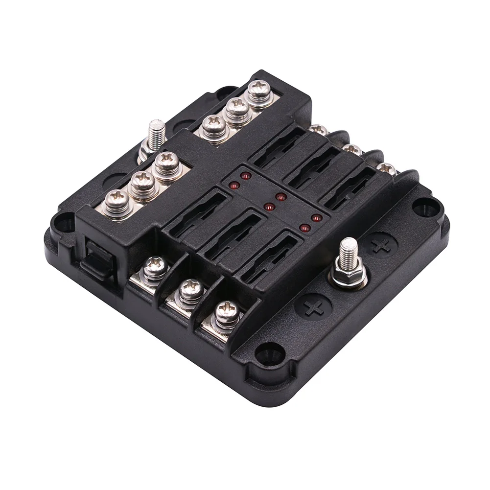 Fuse Insurance Connector Box With LED Warning Light For Car Modification Boat Bus NR-shipping | Автомобили и мотоциклы