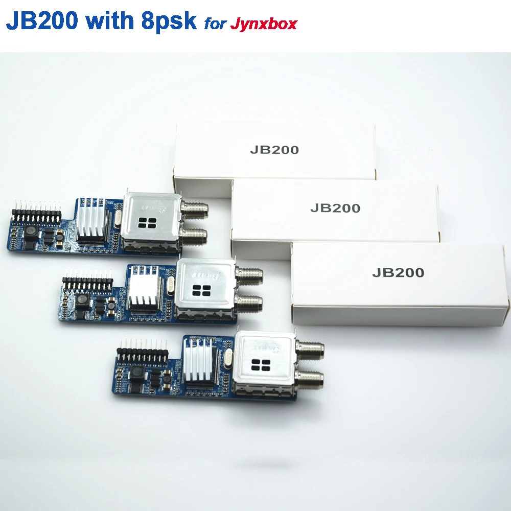 5 шт./лот двойной тюнер JB200 turbo 8PSK ТВ-тюнер приемники Newcam CCcam конвертер для V30 v20 jyazbox