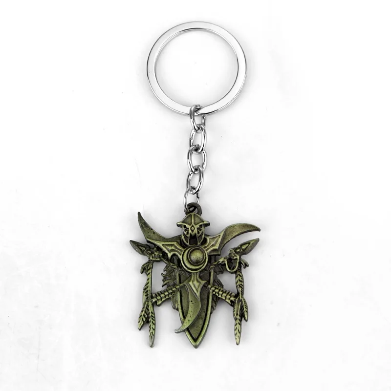 Лидер продаж, модные ювелирные изделия, винтажное ожерелье, Orcish Horde, кулон, игра, ожерелье World of Warcraft, ожерелье, подарок, человек - Окраска металла: bronze