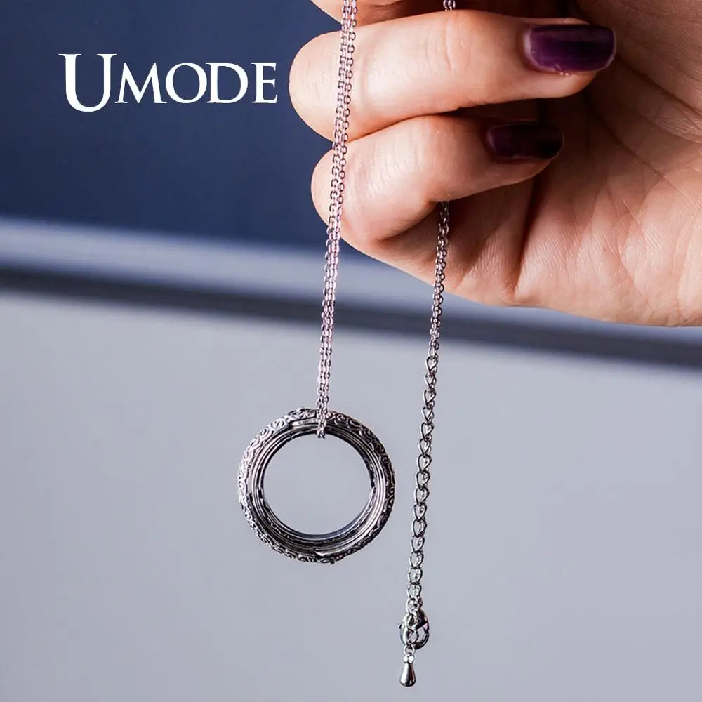 UMODE винтажное астрономическое кольцо с шариком для мужчин и женщин космическое
