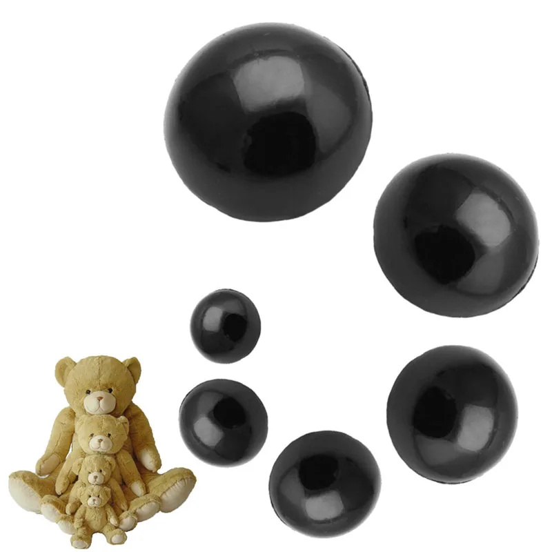 Пуговицы круглые с куполообразным грибом 10 20 мм 1 упаковка (100 шт.)|Куклы| |