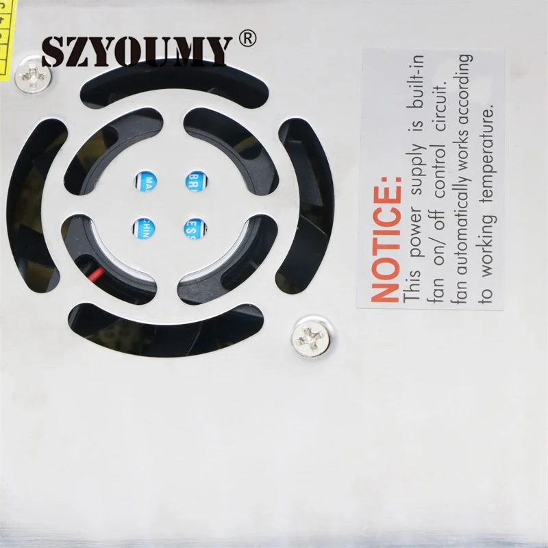 

SZYOUMY 12V 25A 300W 110V-220V LED Switching Power Supply LED Voltage Transformer Adapter For LED Display Strip Light