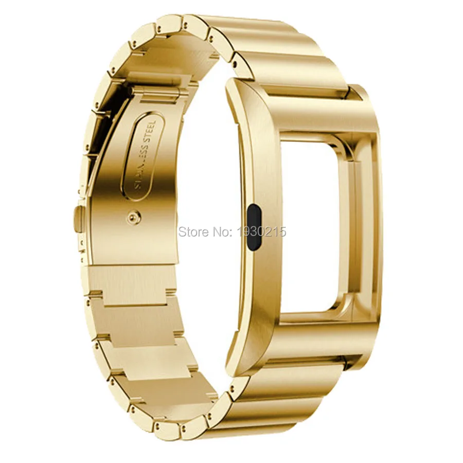 1:1 оригинальный дизайн металл + корпус для fitbit заряд 2 трекер смотреть диапазон