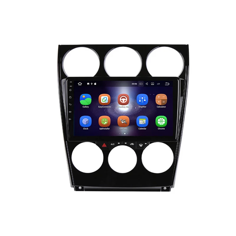 Aoluoya IPS 2G RAM четырехъядерный Android 7 1 автомобильный DVD GPS плеер для Mazda 6 2006 2007 2008 2009 2016