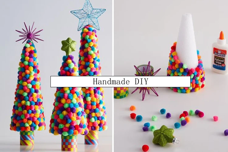 Diy ремесла 100 шт./лот 15 мм мульти вариант украшение с помпонами шарики-Помпоны для