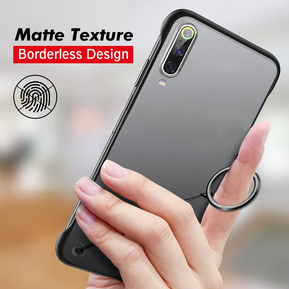For Xiaomi 9 Mi9 SE Mi 9T Pro Case Borderless Transparent PC Silicon Anti Fall Cover Redmi K20 | Мобильные телефоны и