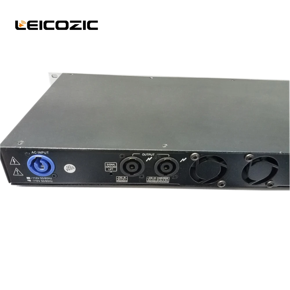 Leicozic DX2150 250 Вт* 2 усилитель мощности класса d 1u, профессиональный усилитель, цифровой усилитель звука для сцены, концертной студии, церкви