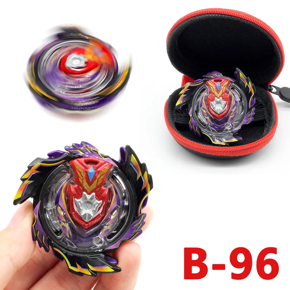 B-96 Золотое издание Toupie Bey Bay Burst игрушка B-122 без пускового устройства и коробки с металлическим сплавом вращается на верхней части арены лезвие детская игрушка - Цвет: B-96