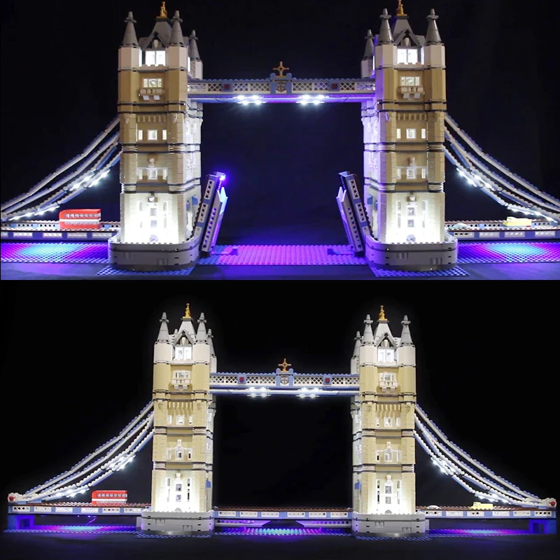 LED Light Kit for lego 10214 Compatible 17004 Creator Expert London bridge Building Blocks Bricks (only light with Battery box) | Игрушки и