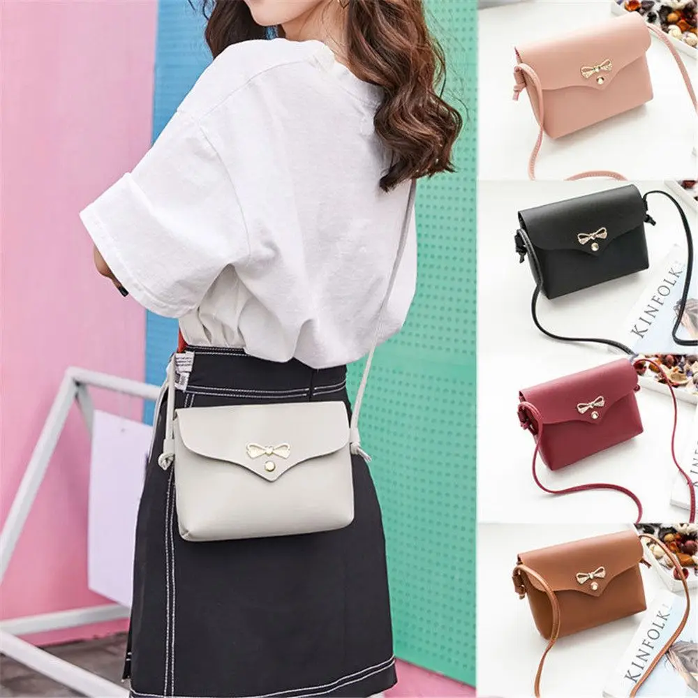 

New Fashion Women Leather Handbag Shoulder Lady Cross Body Bag Tote Messenger Korean version of the mini mobile phone bag