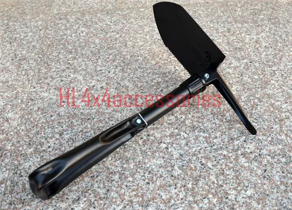 

Camping Hiking Military Foldable Folding Shovel Pickax Hoe Army Spade Emergency Tools 4x4 Outdoor Camping Garden Spade