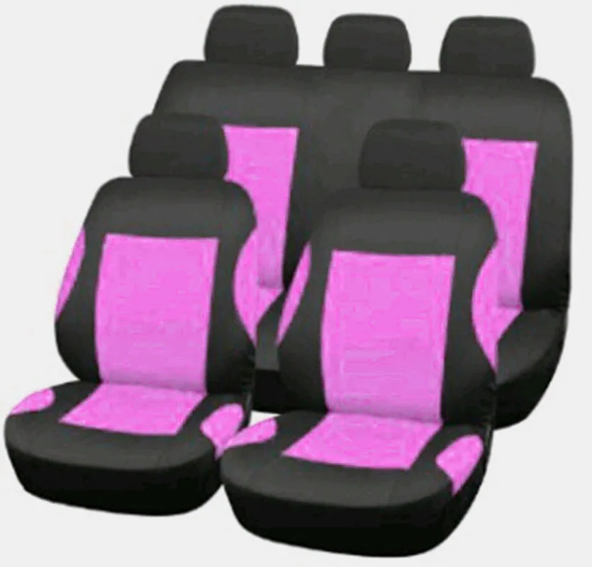 

Hot Sale Car Seat Covers Universal Fit Polyester 3MM Composite Sponge Car Styling lada car cases seat cover accessories