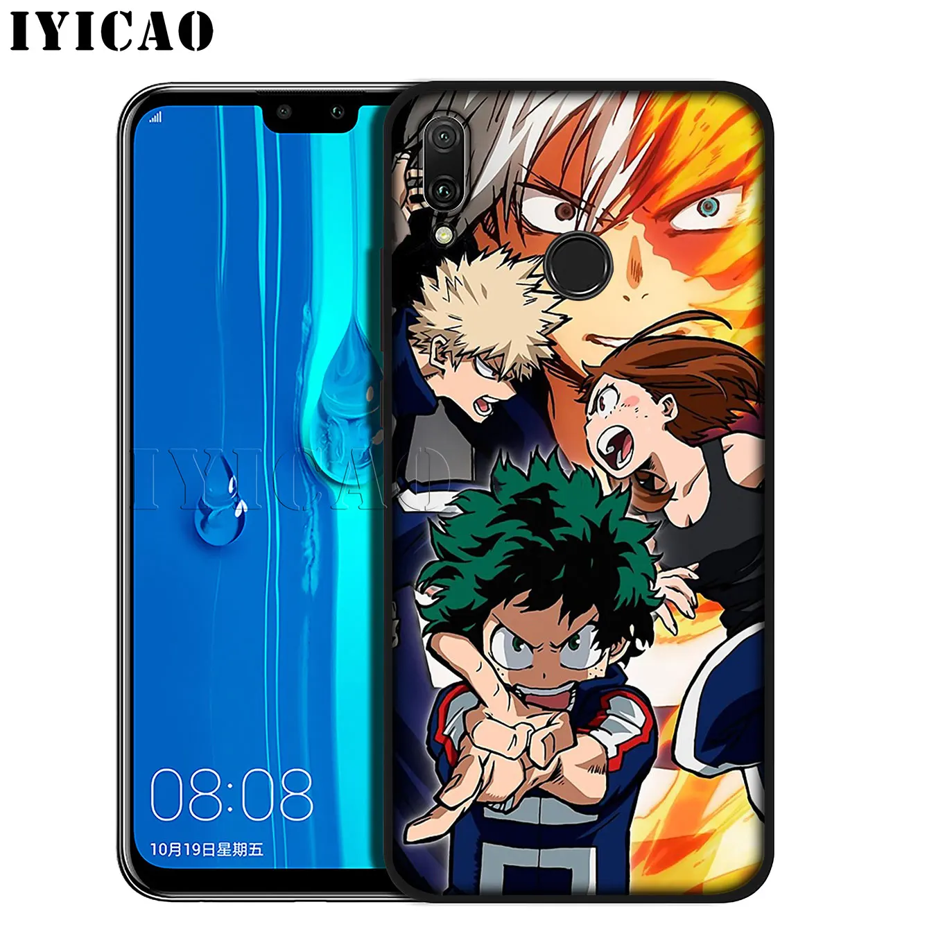 IYICAO Boku no My Hero Academia Soft Silicone Phone Case for Huawei Mate 30 20 10 Pro Nova 5I 5T 5 4 4E 3i 3 2i Lite Smart |