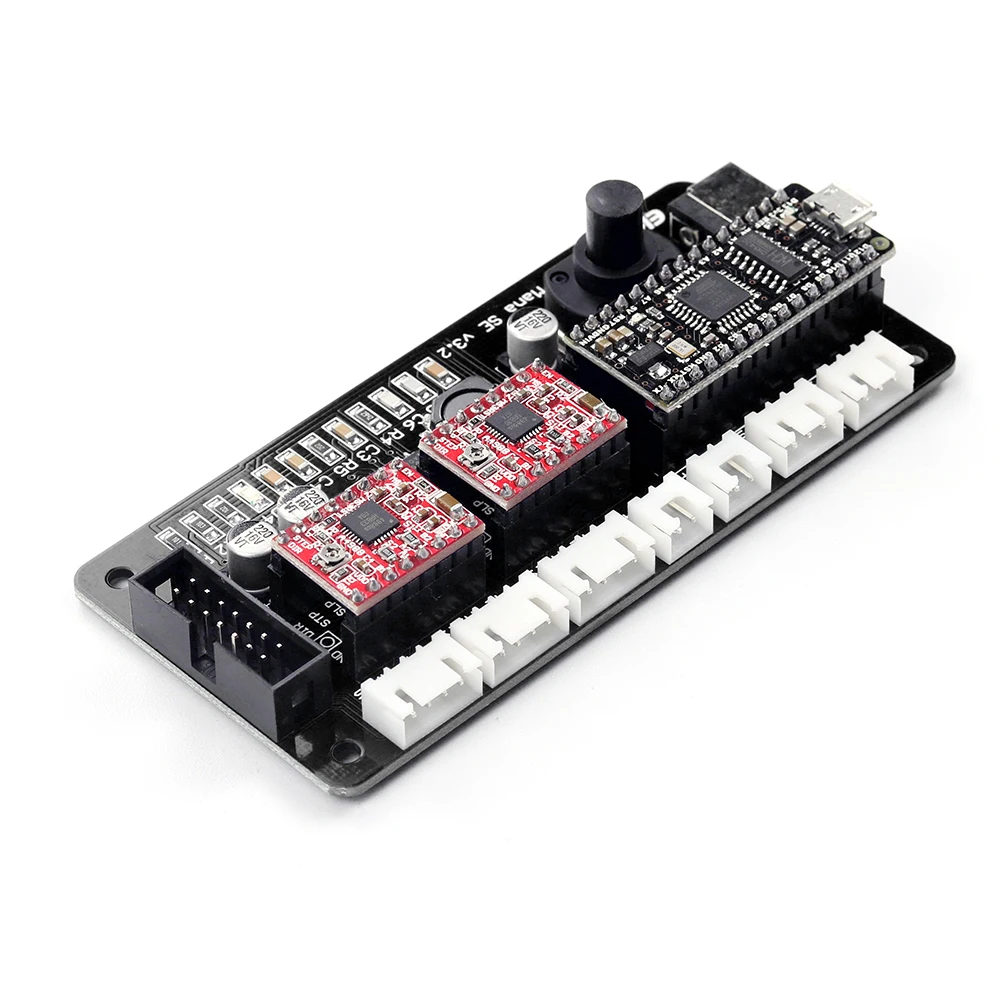 EleksMaker EleksMana SE XY 2 оси шаговый двигатель контроллер контроллера плата панель