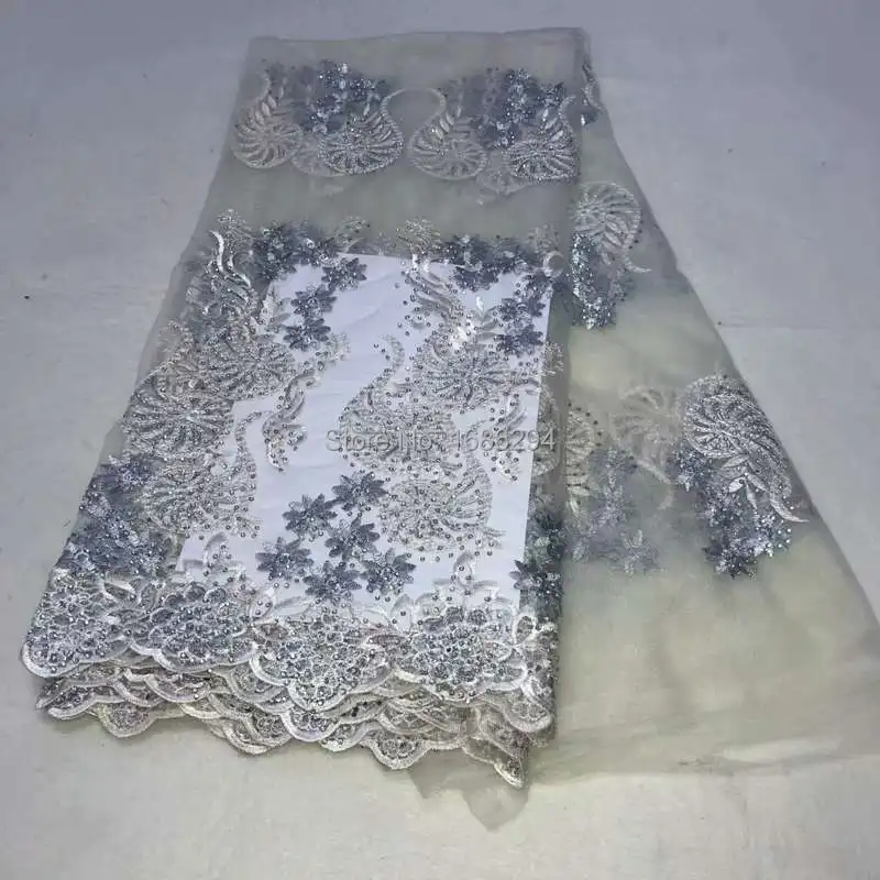 EAL2257 african lace fabric 2018 high quality french net with stones sewing materials 5yard/lot | Дом и сад