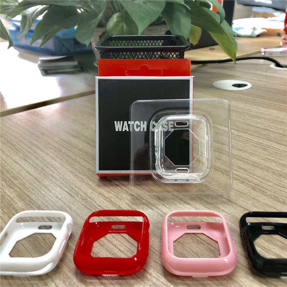 FOLOME Классического фасона Светильник Тонкий чехол для Apple Watch 40 мм/44 мм