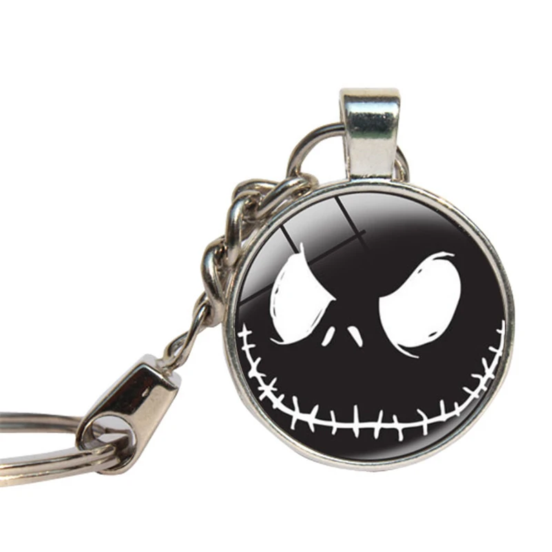 Кошмар перед Рождеством брелок со стеклянным кабошоном кулон ювелирные изделия