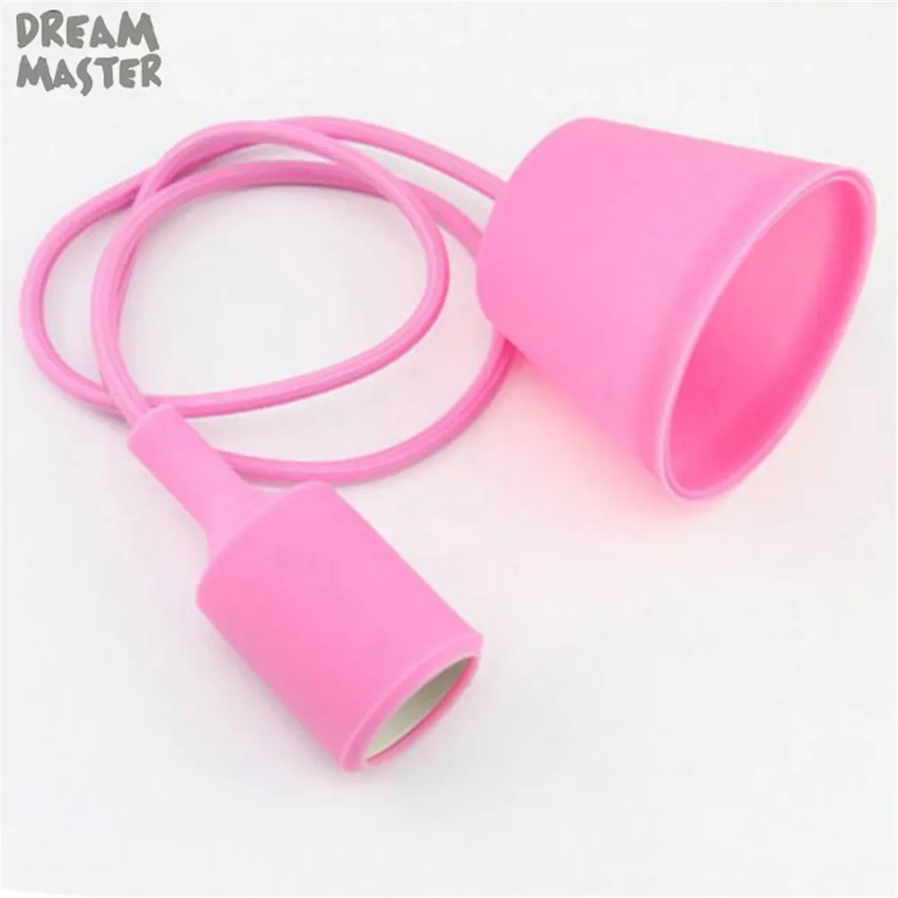 pink Красочные художественные подвесные светильники Современные DIY дизайнерские подвесные лампы домашний магазин промышленный Декор подвесные светильники lampadari luz - Цвет корпуса: pink
