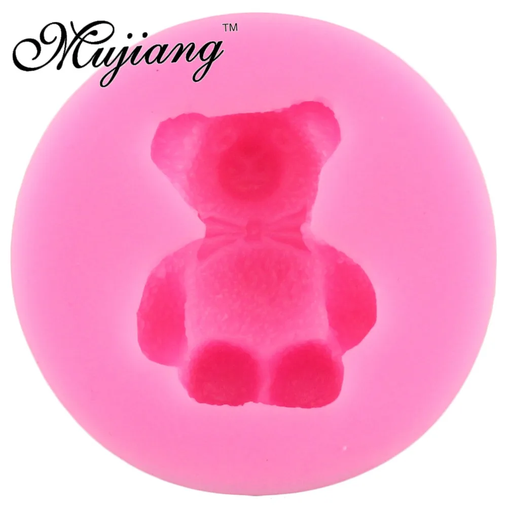 3D Детские вечерние формы для шоколадных конфет милые силиконовые плюшевого