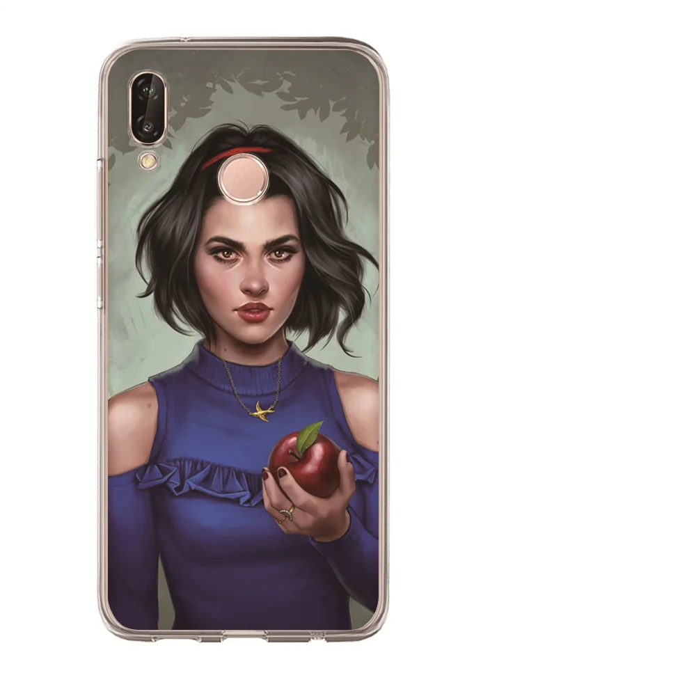 Чехол для телефона Huawei Nova 3i 2 Plus Y5 2018 Y6 II Pro Y7 P Smart P8 P9 Lite Etui Luxury Princess Белоснежка