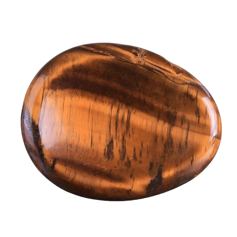 Натуральный желтый тигровый глаз яшма беспокойный камень ручной резной