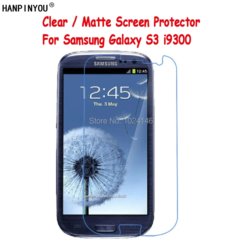 Новый HD прозрачный/антибликовый матовый протектор экрана для Samsung Galaxy S3 SIII i9300