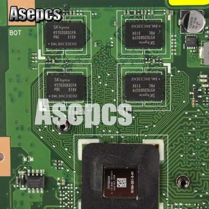 Asepcs K55VD материнская плата для ноутбука For Asus K55A A55VD F55VD K55V K55 тест оригинальная