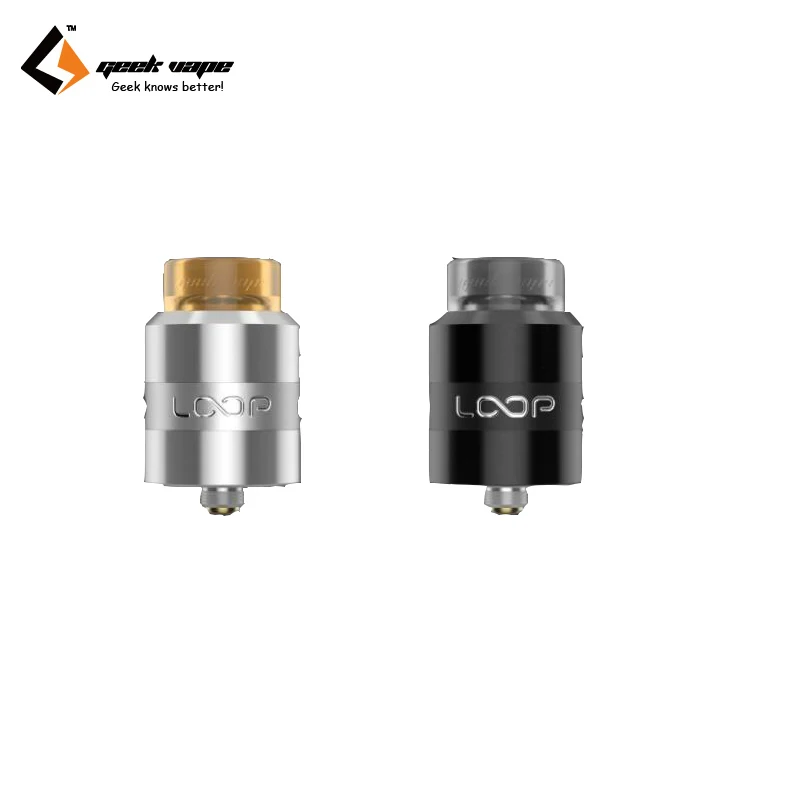 Original Geekvape Loop RDA Atomizer 24mm Surround Airflow Tank Support E Cigarettes GBOX Squonker Box Mod Vape | Электроника