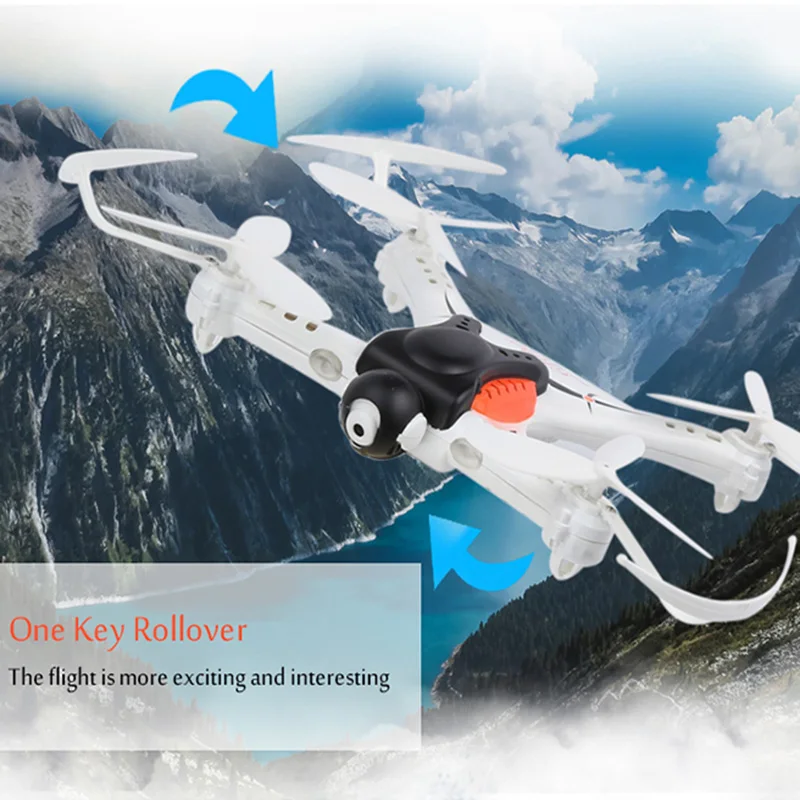 2018 Новый RC дроны WiFi 6 осевой гироскоп Квадрокоптер с камерой 0.3MP крутые