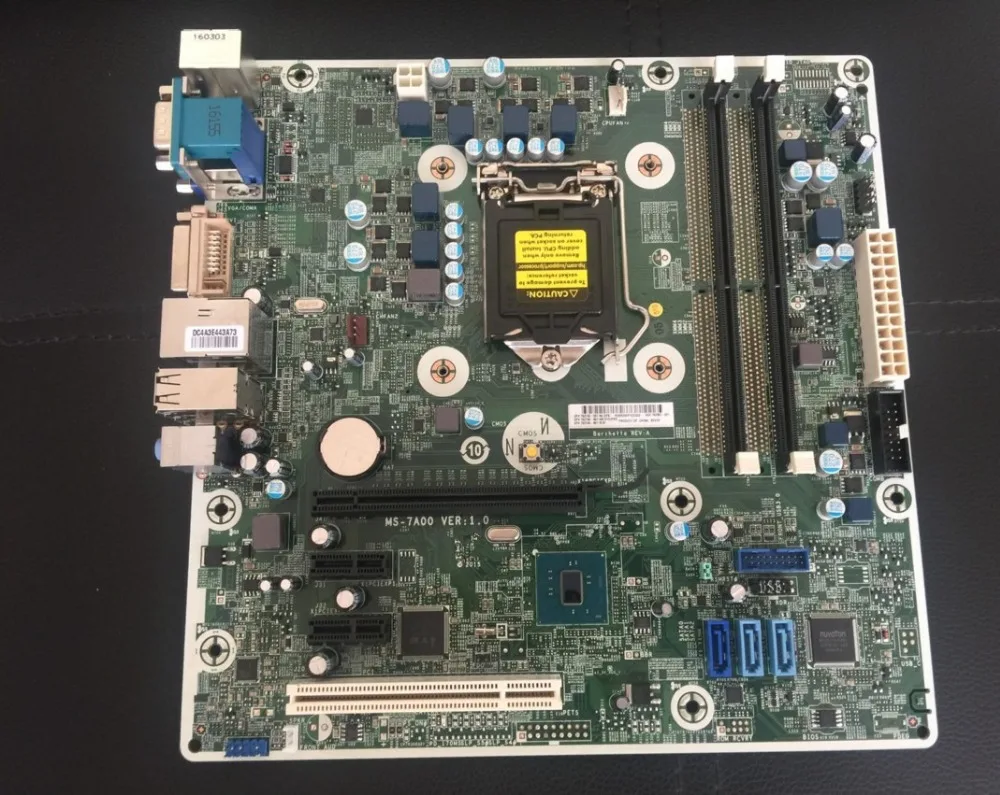 Используется для HP 480 G3 MS 7A00 793740 001 793302 полностью протестирован|Материнские платы|