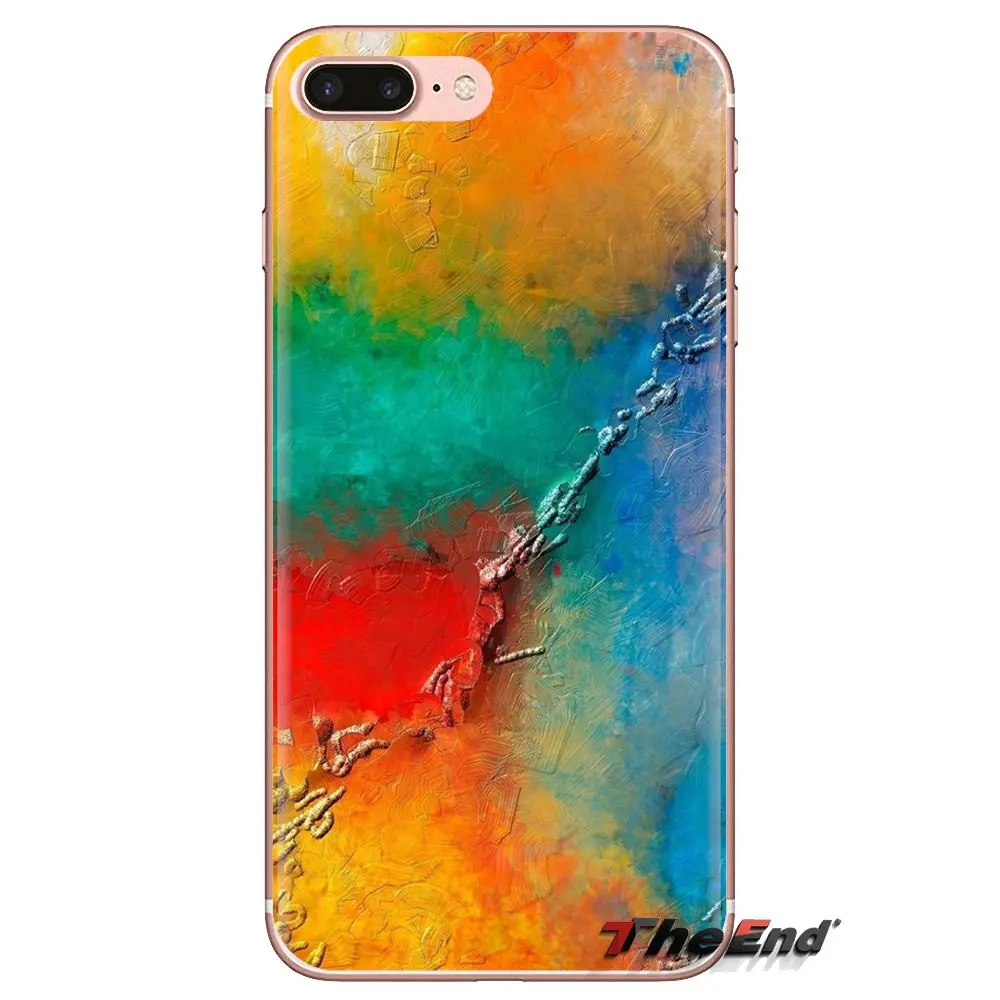Phone Shell Cover For Xiaomi Mi4 Mi5 Mi5S Mi6 Mi A1 A2 5X 6X 8 9 Lite SE Pro Max Mix 2 3 2S Abstract Paint Color HD Wallpaper |