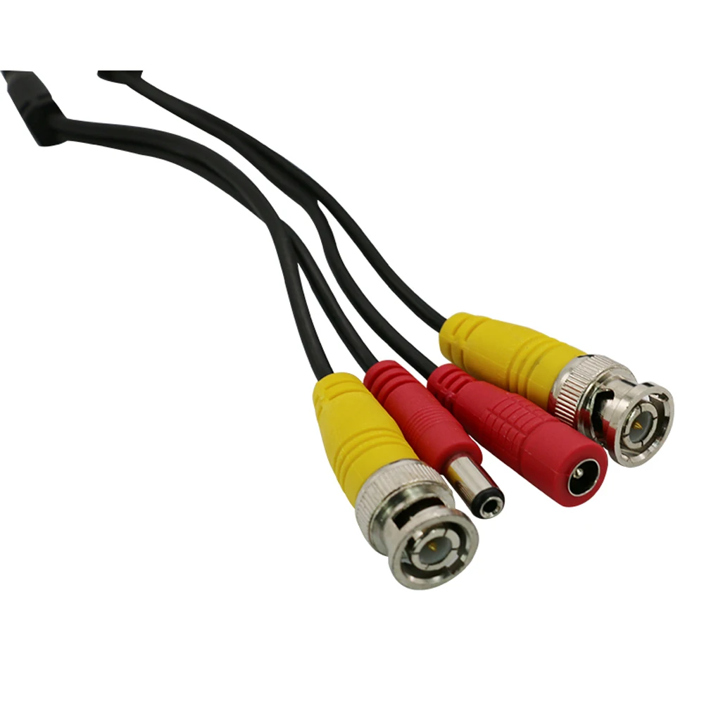 BNC Video Power Siamese Combo Cable 65 inch 18 M for Analog AHD CVI CCTV Surveillance Camera DVR Kit | Безопасность и защита
