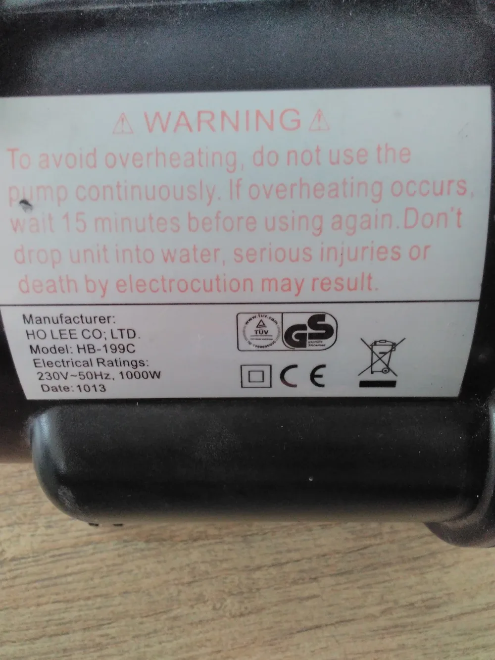 Электрический воздушный насос 1000 вт для футбола бампера водяного ролика