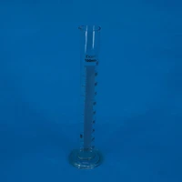 100ml profession laboratory glass cylinder measuring cylinder chemistry lab spout measure chemistry measure tool